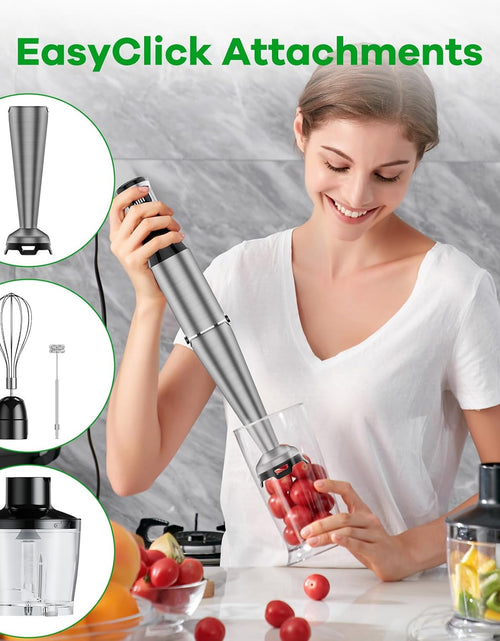 Load image into Gallery viewer, 5 in 1 Stick Blender Handheld Corded Hand Blender 1100W
