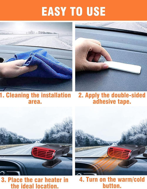 Load image into Gallery viewer, 12V Portable Car Heaters for Vehicle Accessories
