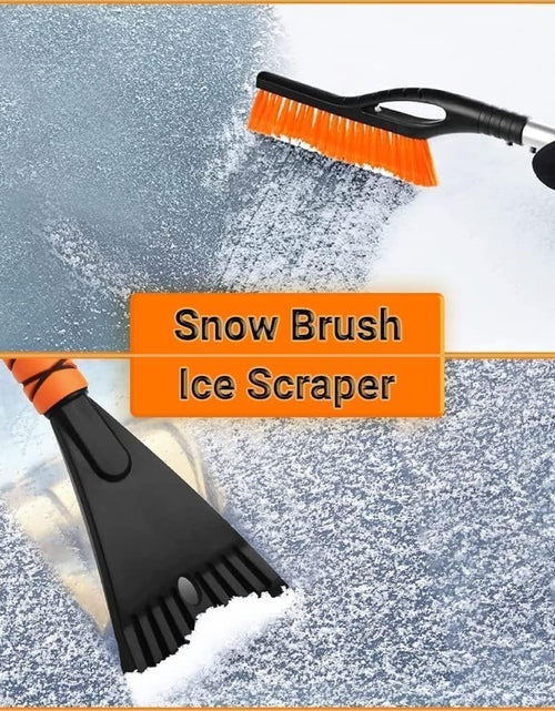 Load image into Gallery viewer, 27 Inch, Ice Scrapers for Car Windshield, Detachable Snow Removal Tool
