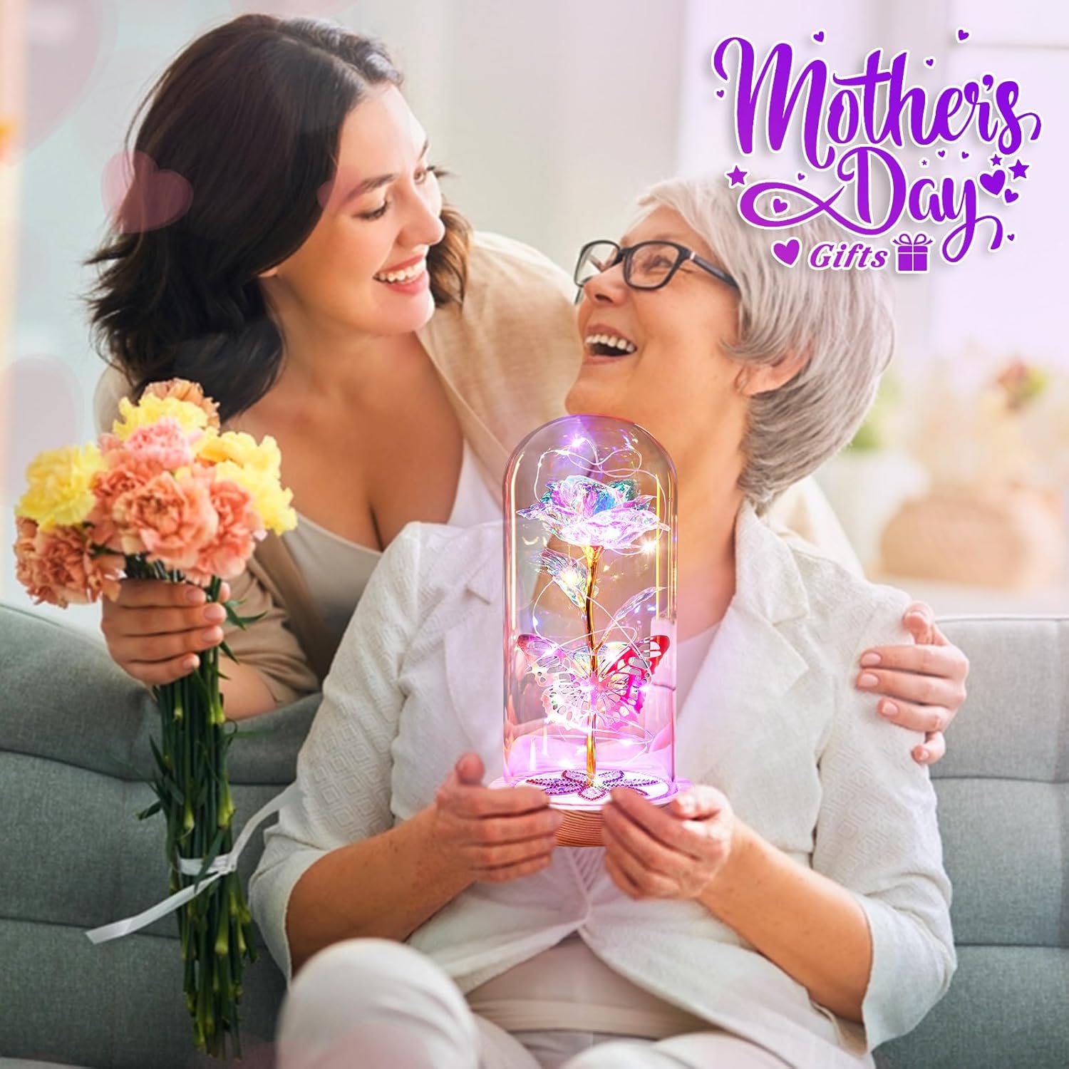 Valentines Day Gifts for Her, Mom Birthday Gifts for Grandma Sister Wife Friends