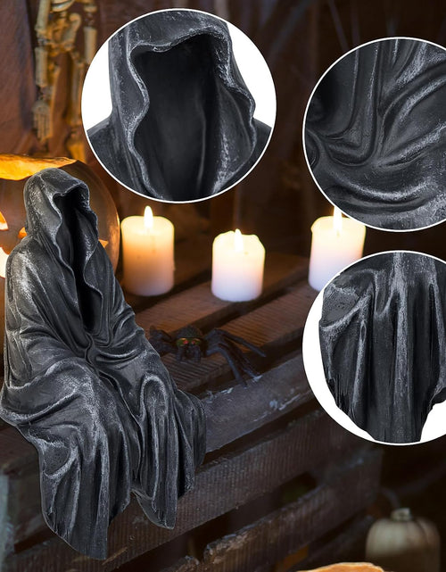 Load image into Gallery viewer, Resin Tabletop Gothic Decor Sitting Statue 5.1 Inch
