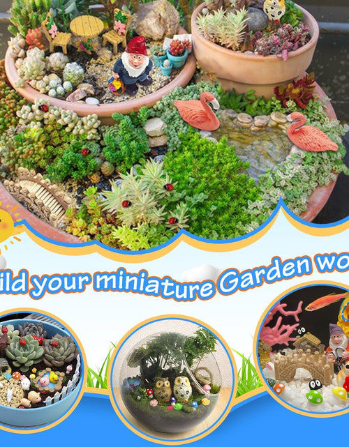 Load image into Gallery viewer, 200 Pieces Fairy Garden Accessories, Fairy Garden Kit
