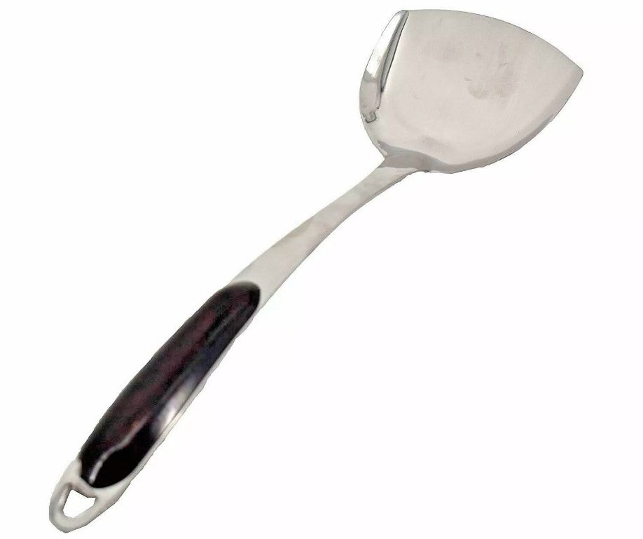 Stainless Steel Kitchen Chinese Turner Spatula , 2 Pieces 13 Inch