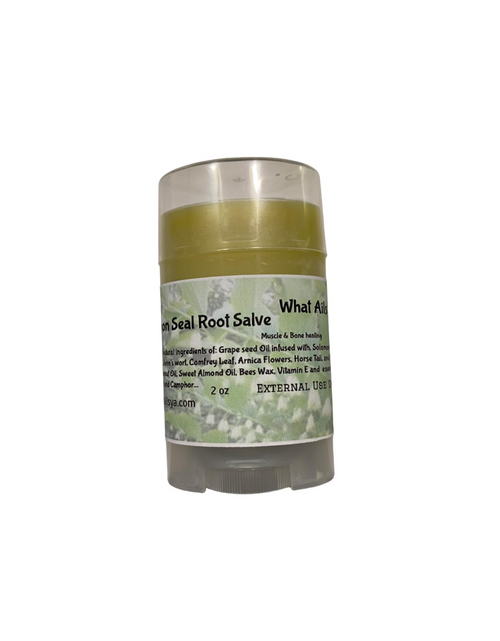 Load image into Gallery viewer, Solomon&#39;s Seal Root Salve 2 oz - Herbal Salve in a Twist up Tube
