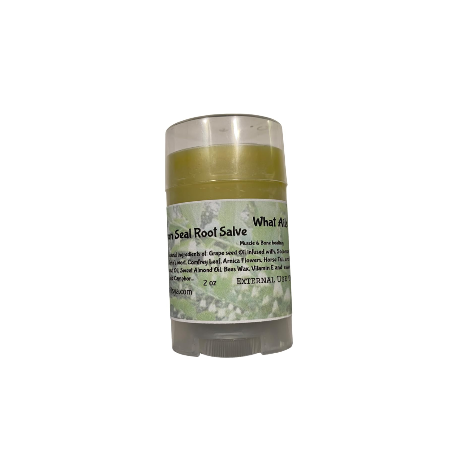 Solomon's Seal Root Salve 2 oz - Herbal Salve in a Twist up Tube