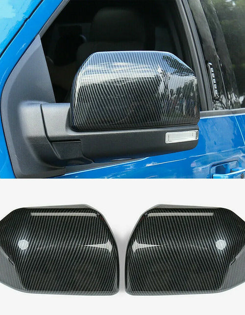 Load image into Gallery viewer, Carbon Fiber Car Rearview Side Mirror Cover Trim For Ford F150 2015-2020 Raptor
