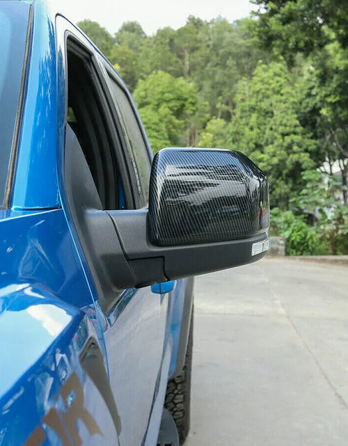 Load image into Gallery viewer, Carbon Fiber Car Rearview Side Mirror Cover Trim For Ford F150 2015-2020 Raptor
