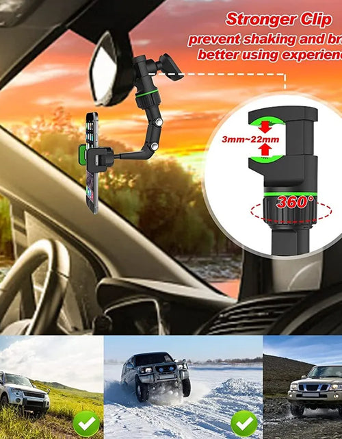 Load image into Gallery viewer, 360° Rotatable Car Phone Mount Holder Car Accessories Universal For Cell Phone
