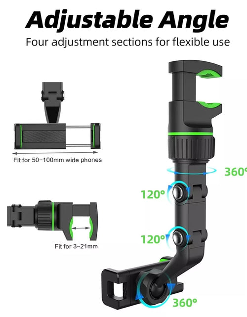 Load image into Gallery viewer, 360° Rotatable Car Phone Mount Holder Car Accessories Universal For Cell Phone
