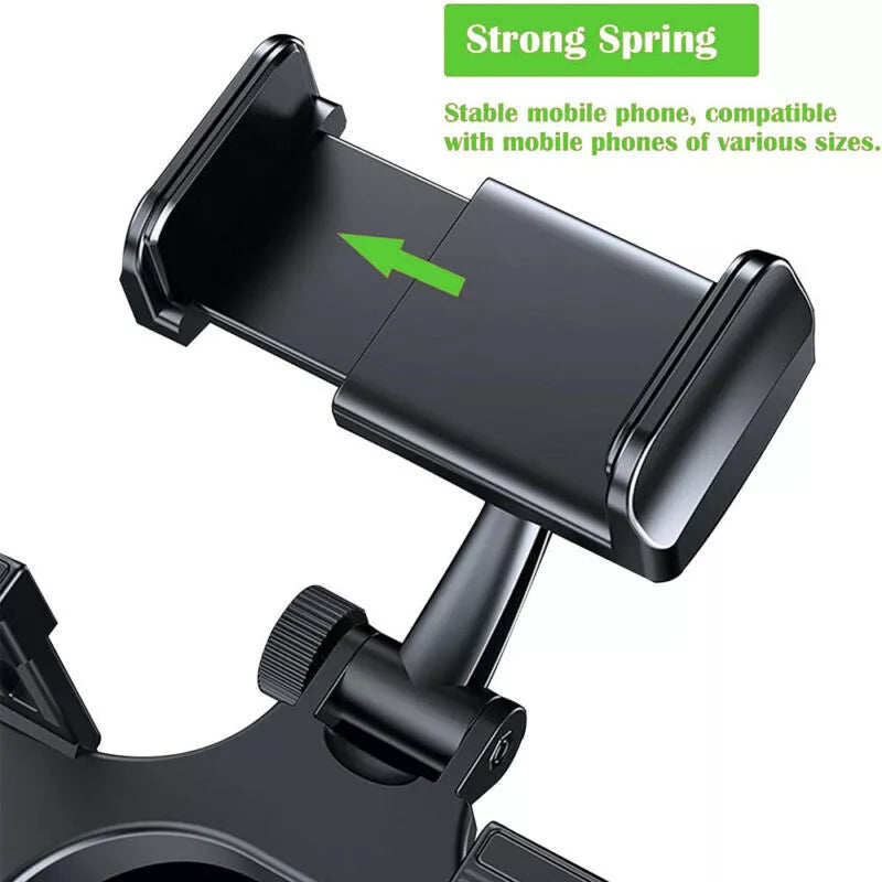 Universal 360° Car Rear-view Mirror Mount Stand Holder Cradle For Cell Phone GPS